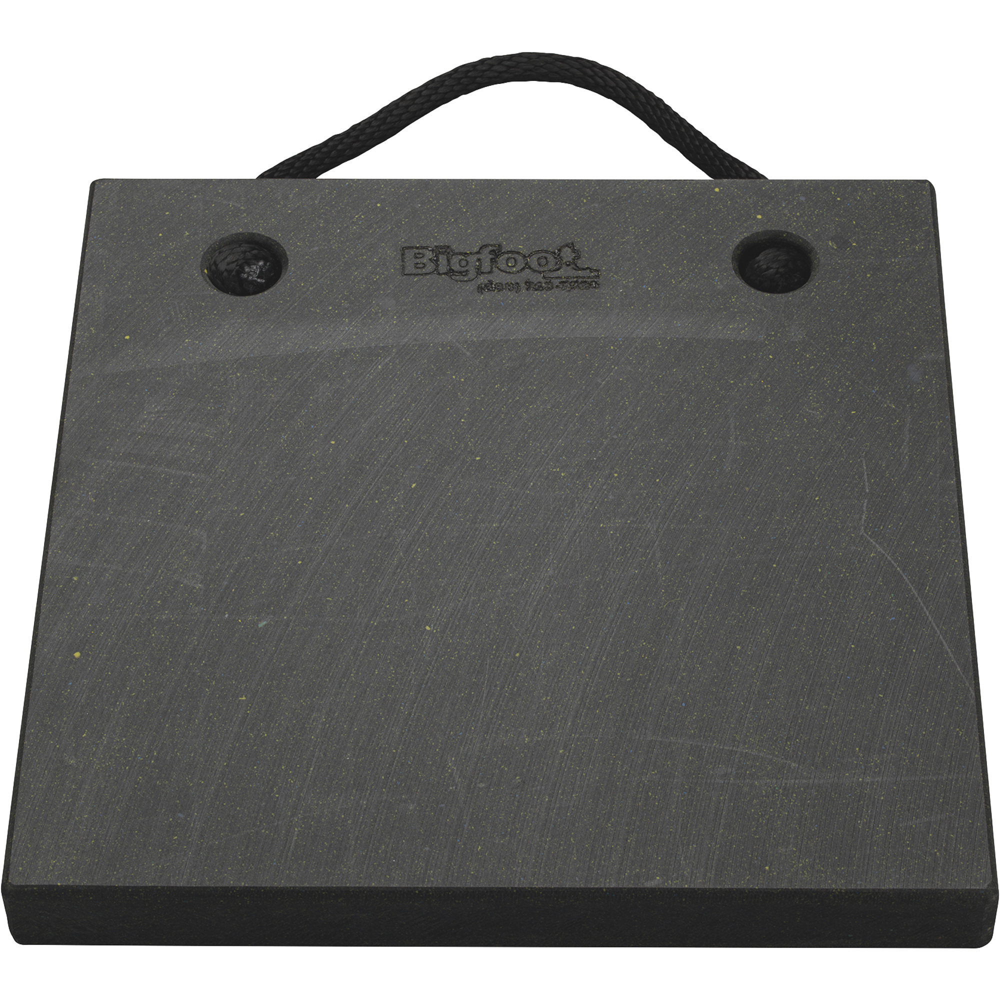 Bigfoot Outrigger Pad, Black, 18in.L x 18in.W, Model# P181810